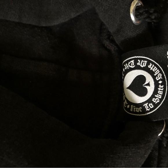 THRASHER BLACK HOODIE - Picture 2 of 3